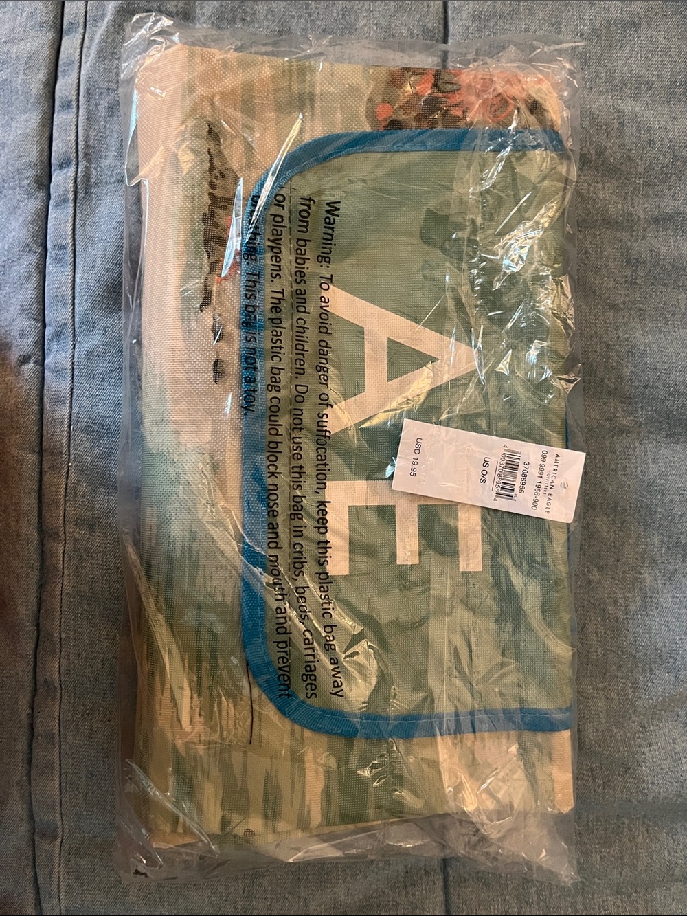 American Eagle Foldable Beach Mat / Picnic Blanket